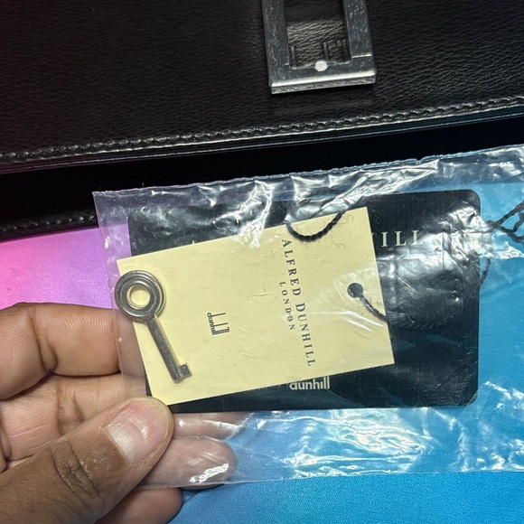 Dunhill Black Leather Clutch - Picture 7 of 7